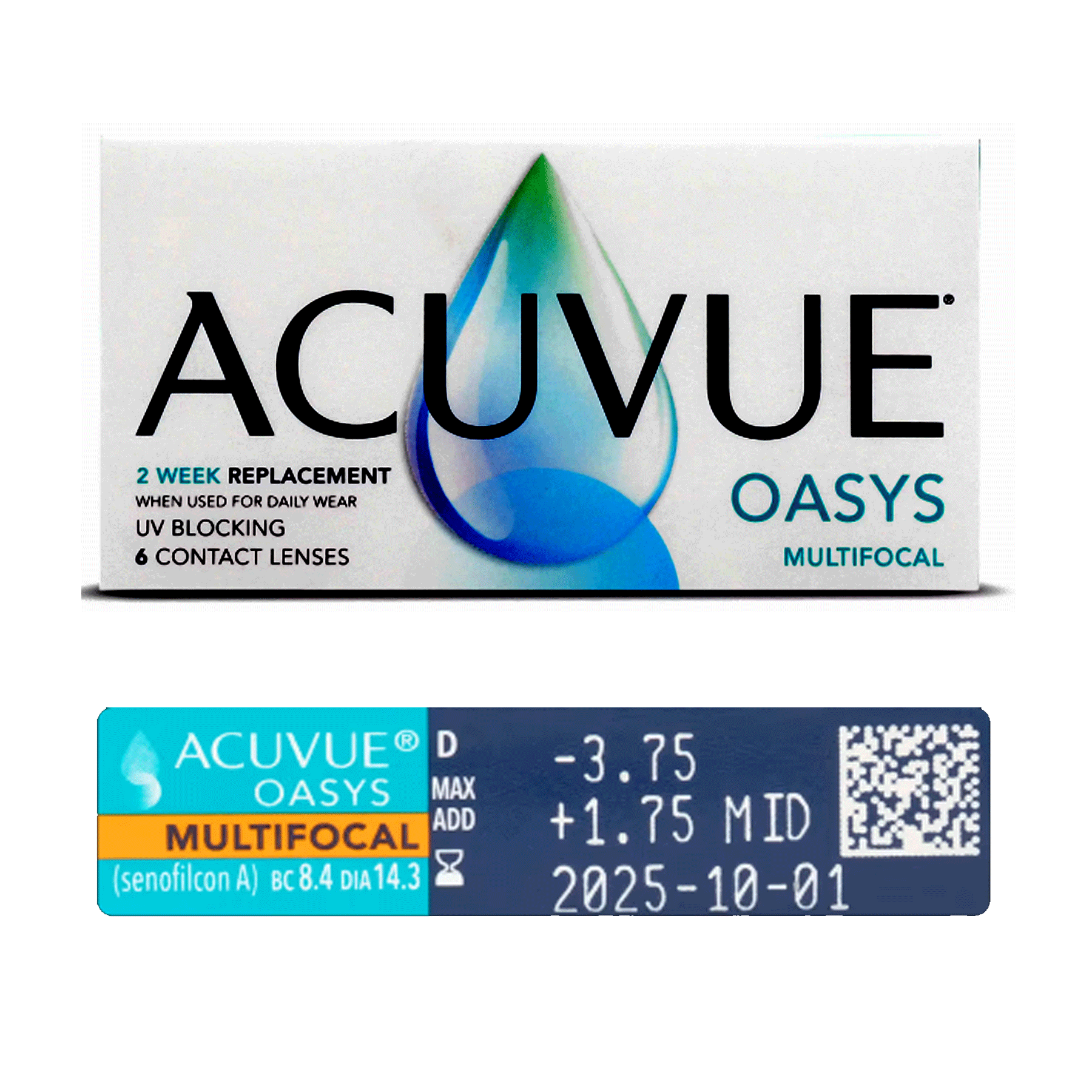 ACUVUE® OASYS® Multifocal 6pk