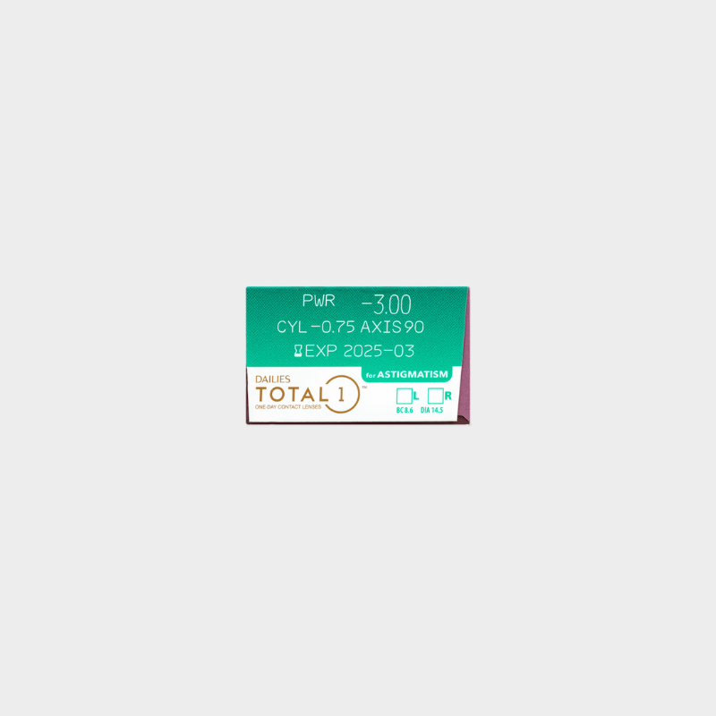 DAILIES TOTAL1® for Astigmatism