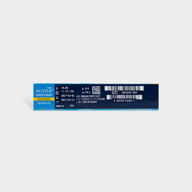ACUVUE® OASYS® Max 1-Day Multifocal