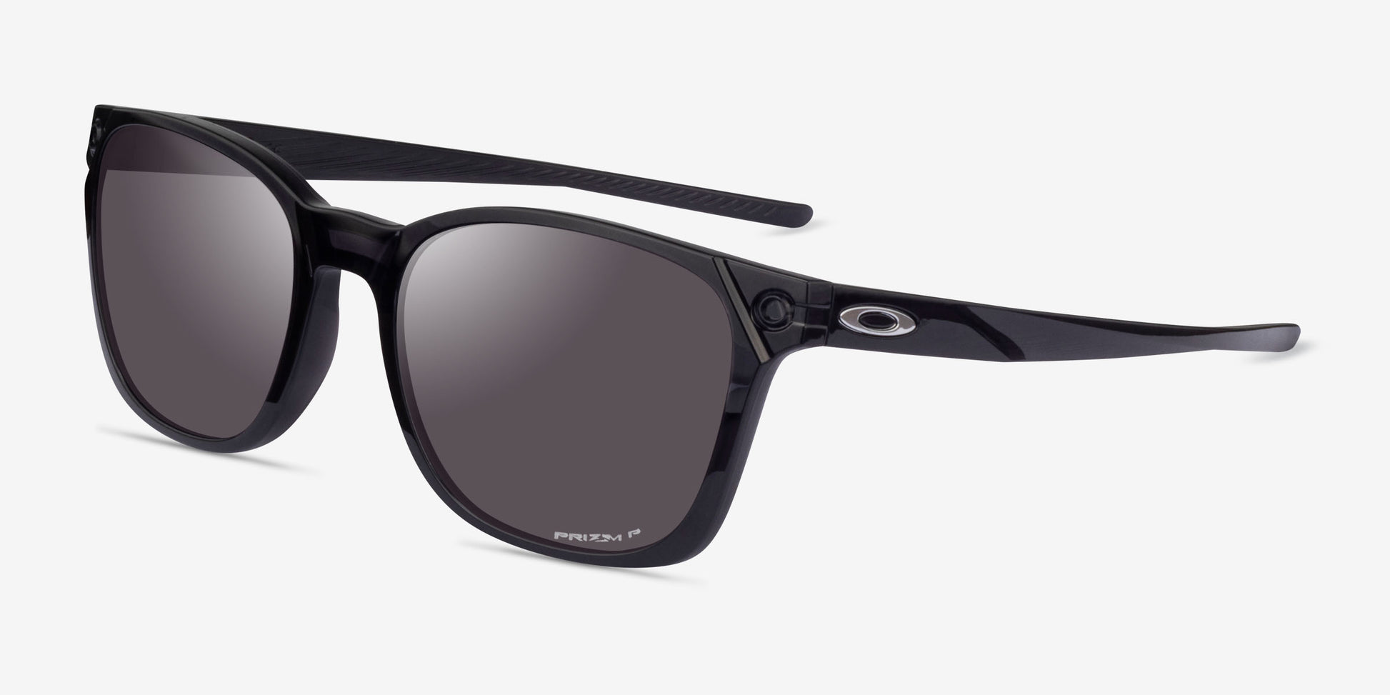 Oakley SUN OJECTOR POLARIZED 9018 Matte crystl bk W- (Oakley)