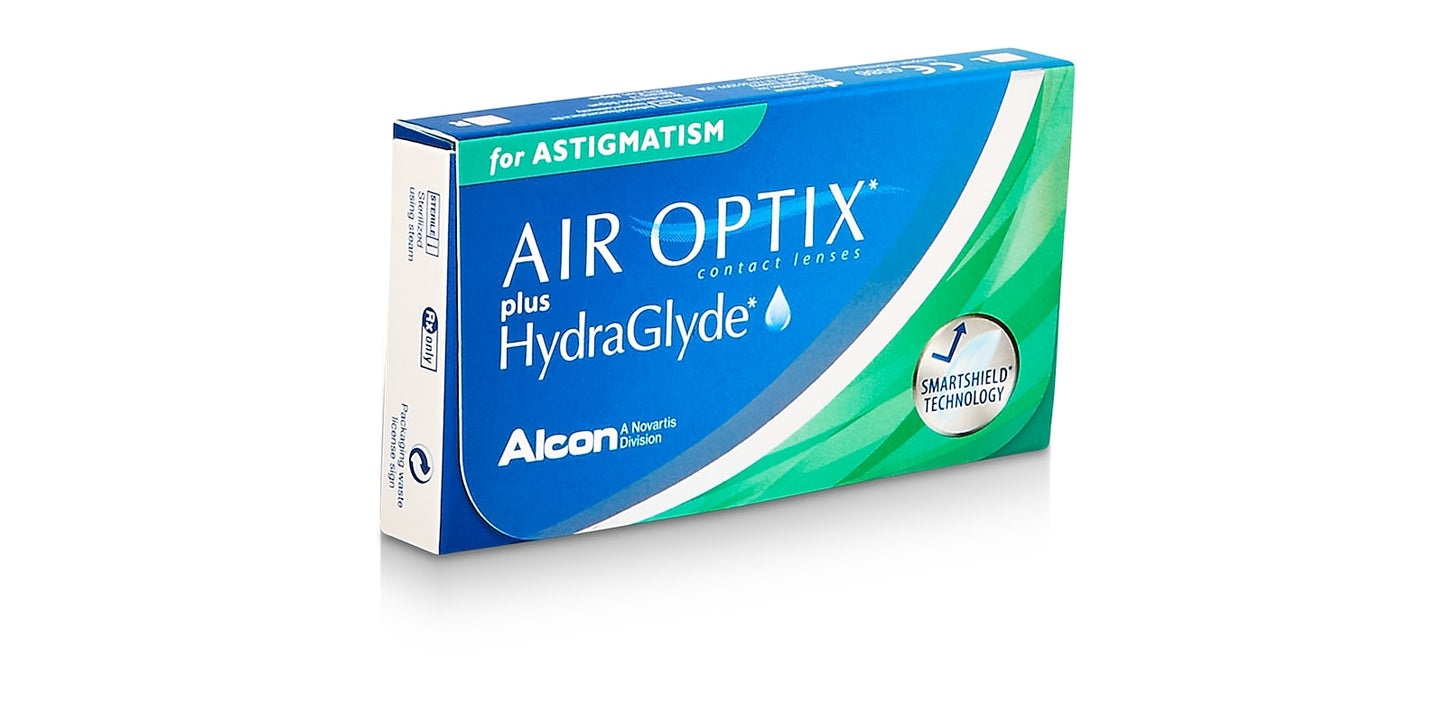 AIR OPTIX® plus HydraGlyde® for Astigmatism 6pk