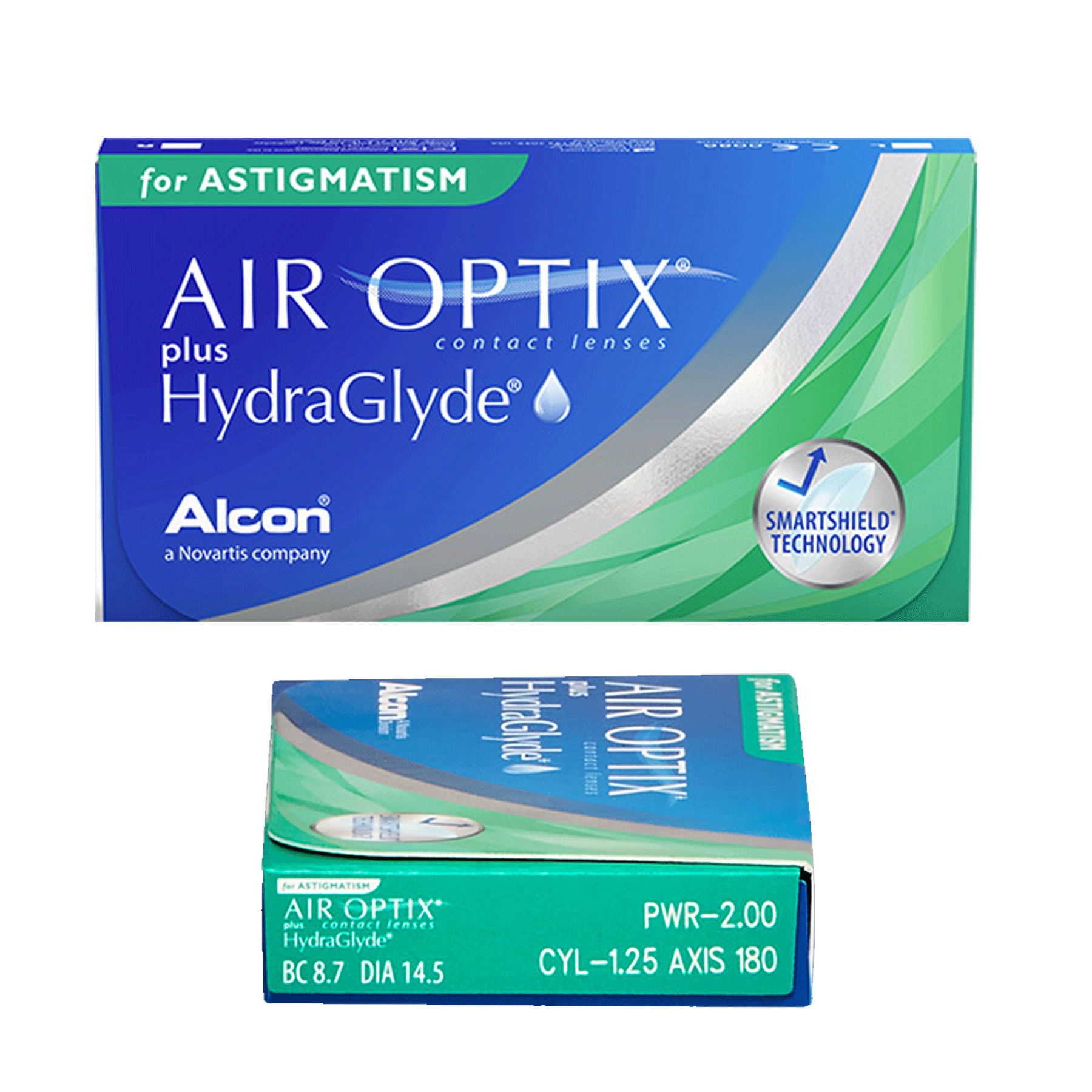 AIR OPTIX plus HydraGlyde for Astigmatism 6pk - view 2