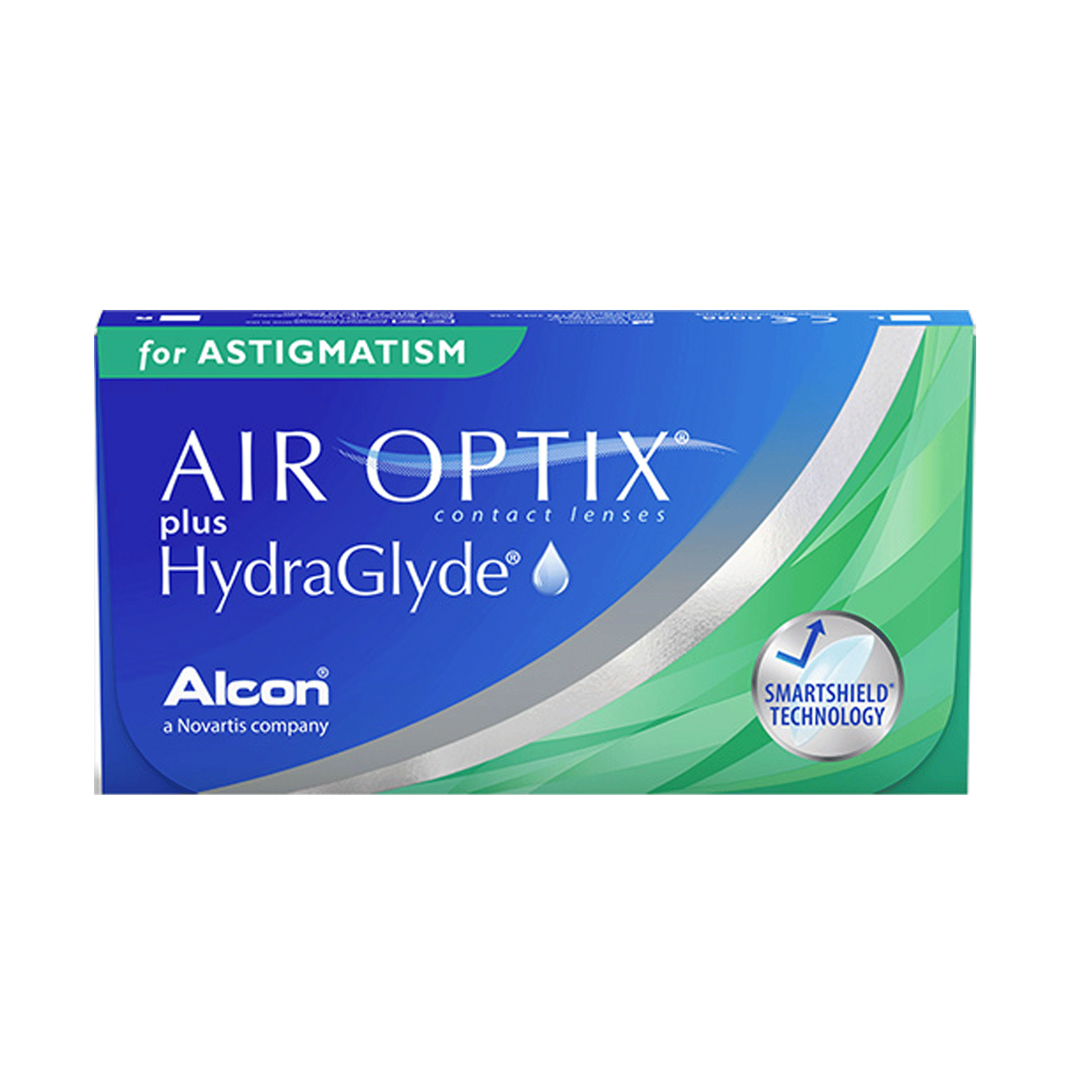 AIR OPTIX plus HydraGlyde for Astigmatism 6pk - view 1