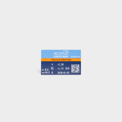 ACUVUE® OASYS Max 1-Day for Astigmatism
