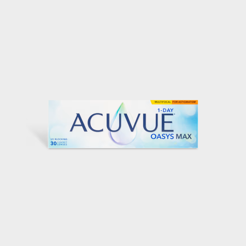ACUVUE® OASYS Max 1-Day Multifocal for Astigmatism